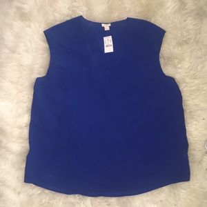 J-Crew Blue Blouse